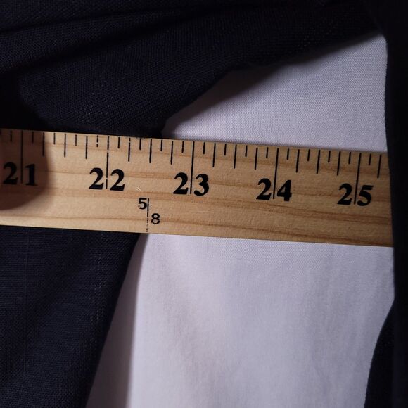 Christian Dior Wool Blazer Mens 42L Navy Striped - Picture 8 of 13